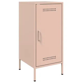 vidaXL Sideboard Sideboard Rosa 36x39x79 cm Stahl (1 St) rosa