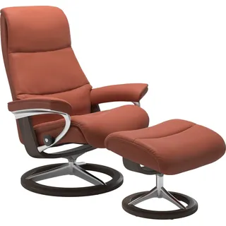Stressless® Fußhocker View, mit Signature Base,Gestell Wenge orange