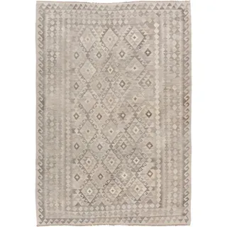 Nain Trading Orientteppich Kelim Afghan Heritage 213x294 Handgewebter Orientteppich, rechteckig, Höhe: 5 mm beige