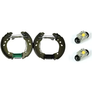BREMBO Bremsbackensatz K56012 | Kompatibel mit: NISSAN MICRA C+C III, MICRA III, NOTE, RENAULT CLIO III, CLIO III Grandtour, MODUS / GRAND MODUS
