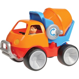 GOWI Spielzeug-Auto, (Betonmischer) blau|orange