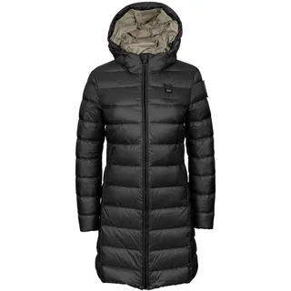BLAUER Agnes langer Mantel Schwarz M