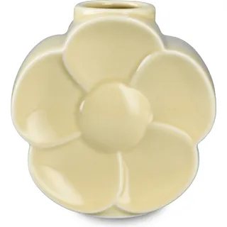 Vase Flower Buttercup 11,5 cm, beige