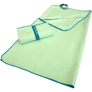 Dyckhoff Mikrofaser Handtuch mit Reißverschluss 80 x 180 cm neo mint