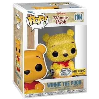 Pop! Disney: Winnie Puuh mit Honeypot *Diamond Glitter* (Hot Topic Exclusive)