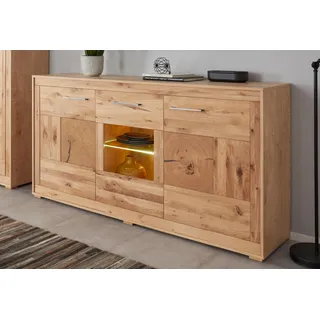 vogl möbelfabrik Sideboard, Breite 166 cm braun
