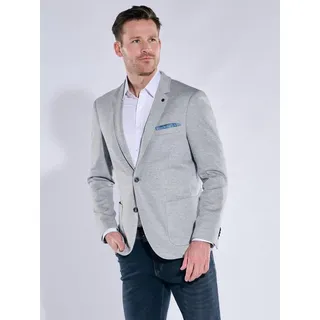 engbers Herren Freizeit-Sakko regular Grau gemustert - 48