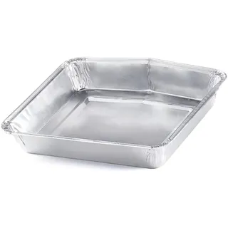 Einweg-Fettschalen aus Aluminium, kompatibel mit Napoleon TravelQ-Serie, Ersatzteil Napoleon 62006 für TravelQ 240/285/285X tragbarer Propangasgrill, Silber, 30 Stück