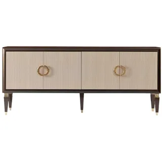 JV Möbel Sideboard 55 x 100 x 230 cm Beige