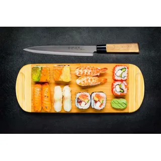 Muxel Kochmesser Ein Messer viele Namen Sashimi Sushi Yanagiba, einseitig geschliffen