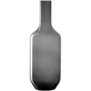 LEONARDO 041745, Flaschenförmige Vase, Grau, Glänzend, Drinnen, 390 mm, 140 mm - Grau