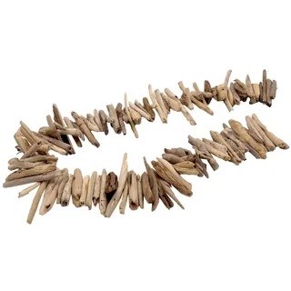 Windspiel Girlande Wandschmuck Treibholz Holz Garten Bad Tischdeko Deko Maritim