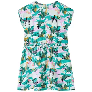 vidaXL Kinderkleid Helles Minzgrün 104