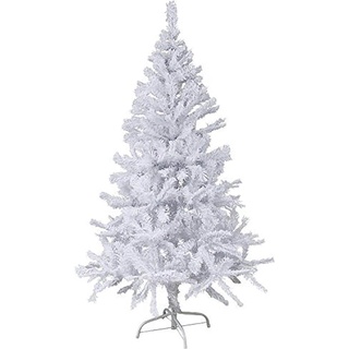 Mojawo, Weihnachtsbaum, Weihnachtsbaum 150 cm m inkl Ständer Weiß (150 cm)