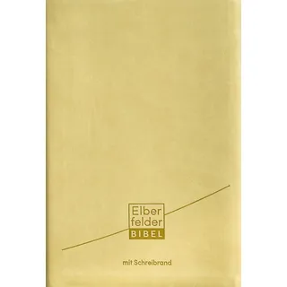 r.brockhaus Elberfelder Bibel - mit Schreibrand, Kunstleder