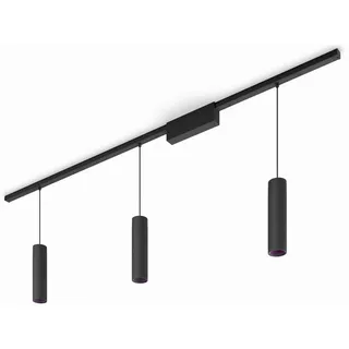 Philips HUE Schienensystem Perifo, Schwarz, Metall, F, 171.5x28.8x2.6 cm, Smartphone-Steuerung, Lampen & Leuchten, Innenbeleuchtung, Leuchten nach Räumen, Küchenlampen