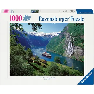 Ravensburger Erwachsenenpuzzle 1000 Teile - Norwegischer Fjord