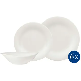 Vivo Villeroy & Boch Group Essential White Frühstücks-Set 18-tlg. weiß