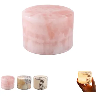 Kryilut Marmor Lampe Touch, Marmorlampe Nachtlicht Touch-Nachttischlampe für Schlafzimmer, USB-C Aufladbare tischlampe marmor, LED Marble Lamp für Schreibtisch, Schlafzimmer & Büro (C)