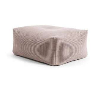 Sitting Point Sitzsack Roll Shara Cord Rosa Rose