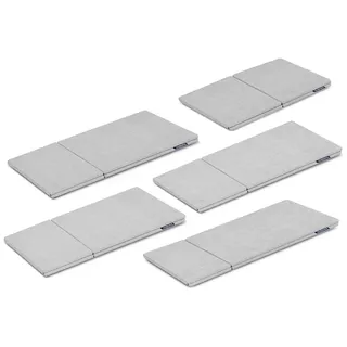 KONSIMO® Babymöbel-Set MIRUM Bezug für Kindermöbel-Set grau