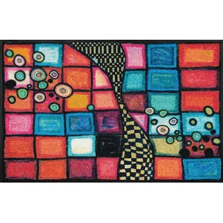 Wash+Dry Tiger Tundra 75 x 120 cm Bunt