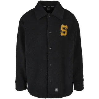 Starter Black Label Sherpa Shirt Jacket schwarz L