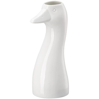 Hutschenreuther Gans-Vase Weiß Vase 20 cm