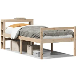 vidaXL Seniorenbett 90 x 200 cm Braun