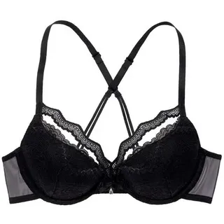 petite fleur gold by lascana Push-up-BH schwarz 90AA
