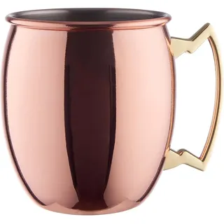 BUTLERS MOSCOW MULE - Becher glänzend 470ml - Cocktailbecher in Rosegold - Cocktails