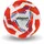 Fußball Spiel und Trainingsball für Kinder bis zu 10 Jahren Fußball Kinder weiß/Fluo orange/royal