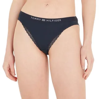 Tommy Hilfiger Damen Slip Unterwäsche, Blau (Desert Sky), S - S