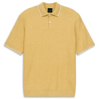 Polo-Pullover Regular Fit Bugatti gelb, 52