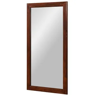 MASSIVMOEBEL24.DE Spiegel Akazie 115x6x60 Nougat lackiert Oxford #327