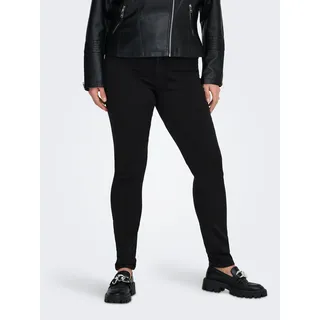ONLY CARMAKOMA CARSTORM LIFE PUSH UP HW Skinny Fit Schwarz 52/32
