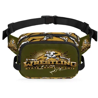 Wrestling-Gürteltasche mit Sport-Design, multifunktionales Pack für Reisen, Sport, Laufen, Bauchtasche, Geldbörse, Gürteltasche für Damen, Herren, Mädchen, Jungen, farbe, XL, Taschen-Organizer