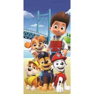 Jerry Fabrics Paw Patrol Strandtuch 70 x 140 cm rosa