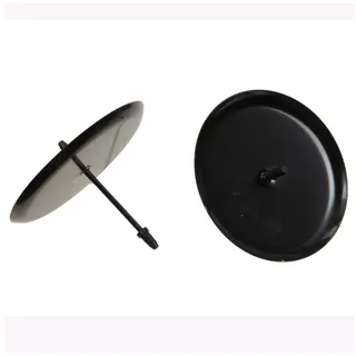 Annastore Kerzenständer 4-TLG. Set Adventskranz-Stecker aus Glas oder Metall (Teelichthalter für Adventskranz), Adventskranzhalter, Kerzenhalter für Adventskranz