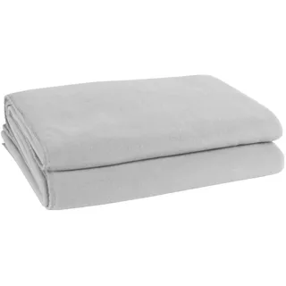Zoeppritz Decke in der Farbe: Grau, aus 65% Polyester, 35% Viscose hergestellt, Größe: 160x200 cm, 103291-920-160x200