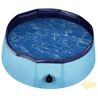 Fudajo Hundepool 60x20cm Hundeschwimmbad Hundeplanschbecken Hundebadewanne