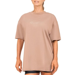 Reichstadt Oversize-Shirt Casual Oversize Shirt 23RSW044 Warm Brown L mit Stitching am Kragen braun
