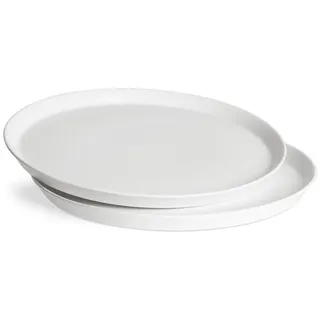 Springlane Geschirr-Set Sweet Scandi, Keramik, in verschiedenen Ausführungen und Sets, 2 Personen, Keramik, 2er-Set Teller Ø 27cm, spülmaschinen-, backofen- & mikrowellengeeignet