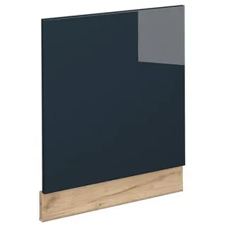 Vicco Unterschrank Geschirrspülerblende Fame-Line 60 x 0 x 0 cm Dunkelblau
