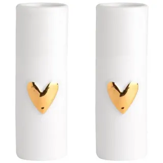 räder Minivasen Herz gold 9 cm