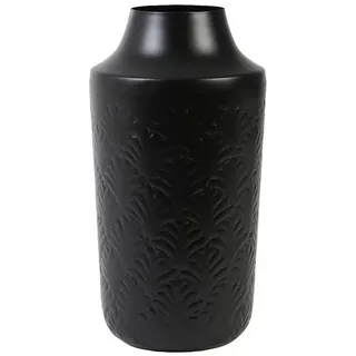Light & Living Dekovase Dekovase Vase ERIKSEN Light & Living Blumenvase Tischvase Schwarz 37cm schwarz
