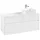 Waschbeckenunterschrank 120 x 55 cm White Matt