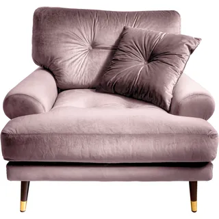 trends by hg Loungesessel TOKIO Mikrofaser 100 x 88 x 100 cm lila