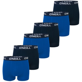 O'Neill Herren Boxershort Uni Sport Boxer S M L XL XXL 95% Baumwolle - 4er 6er 8er Multipack in M 6er Pack