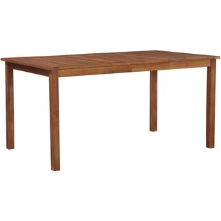 Gartentisch Esstisch Tisch für 4-6 Personen 150x90x74 cm Akazie Massivholz